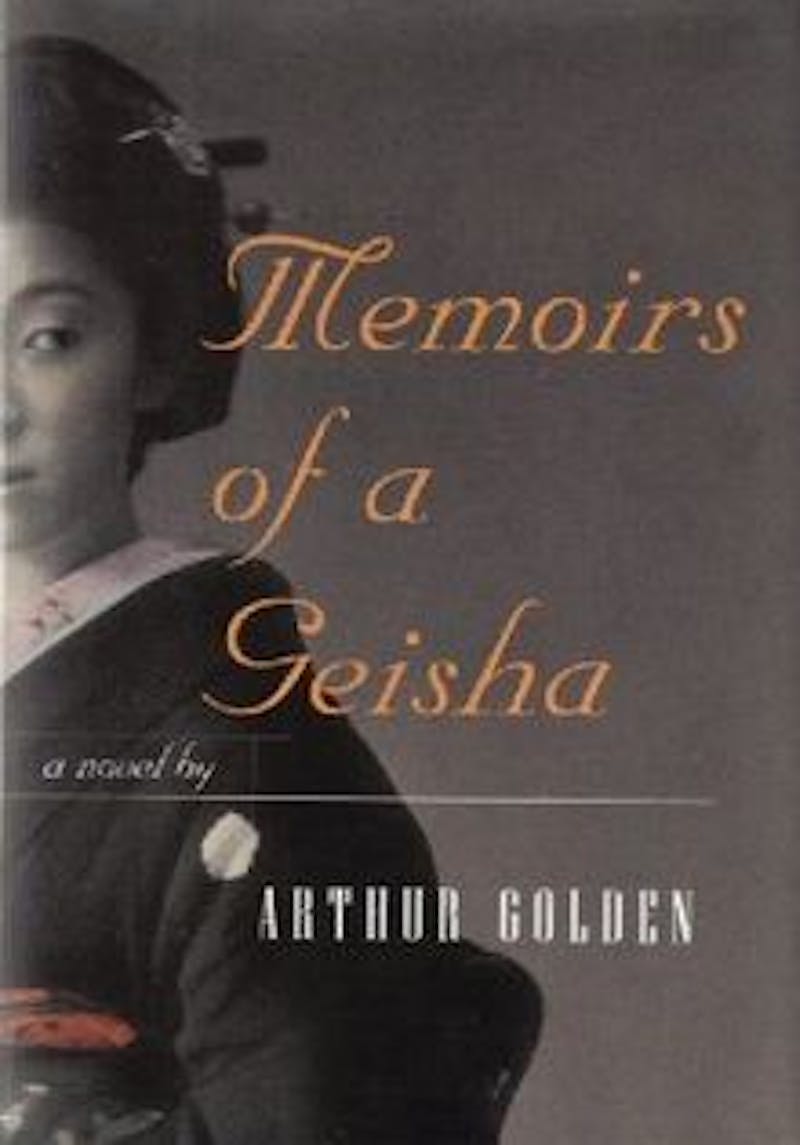 Memoirs of a Geisha, Arthur Golden book cover