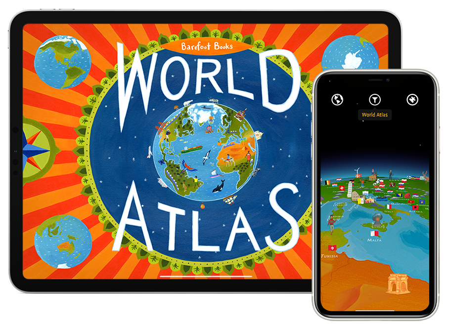 barefoot world atlas logo
