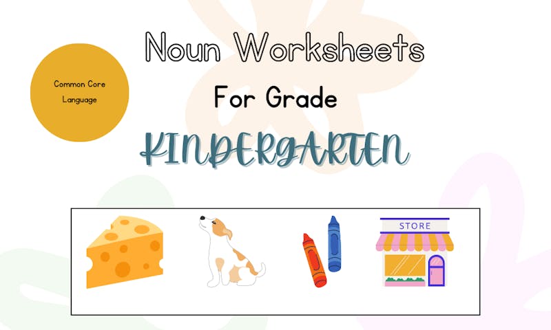 noun worksheets for kids