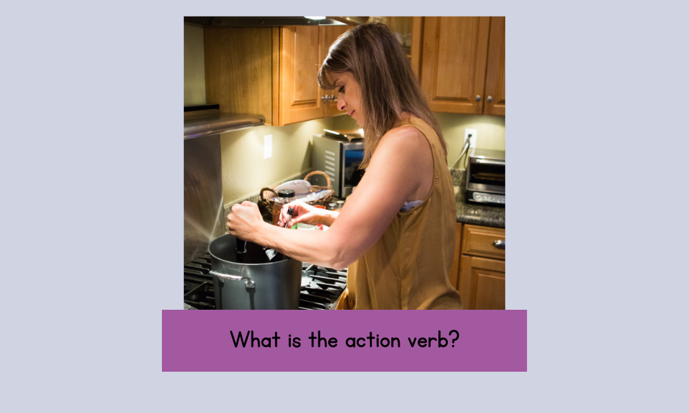 action verb worksheets for kindergarten