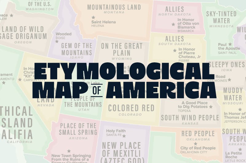 Etymological Map of America Thumb