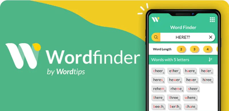 Wordfinder App by WordTips - Word Tips