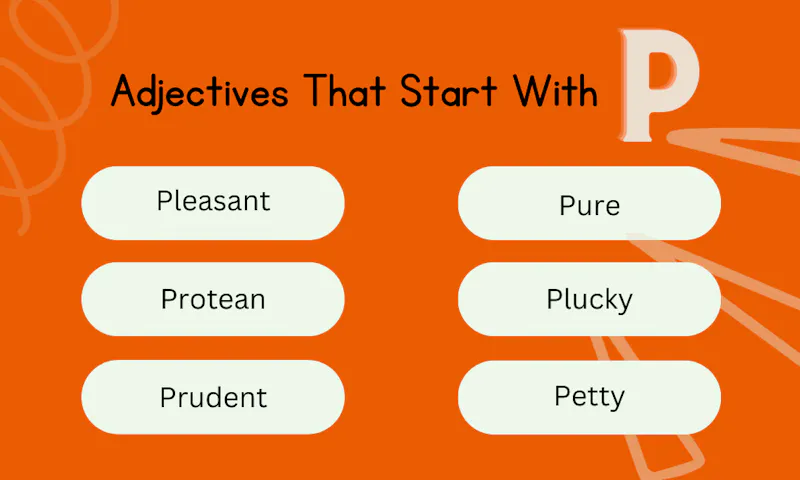 Adjectives starting with P