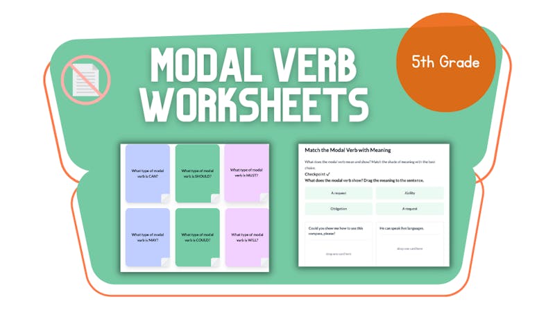 modal verb worksheets