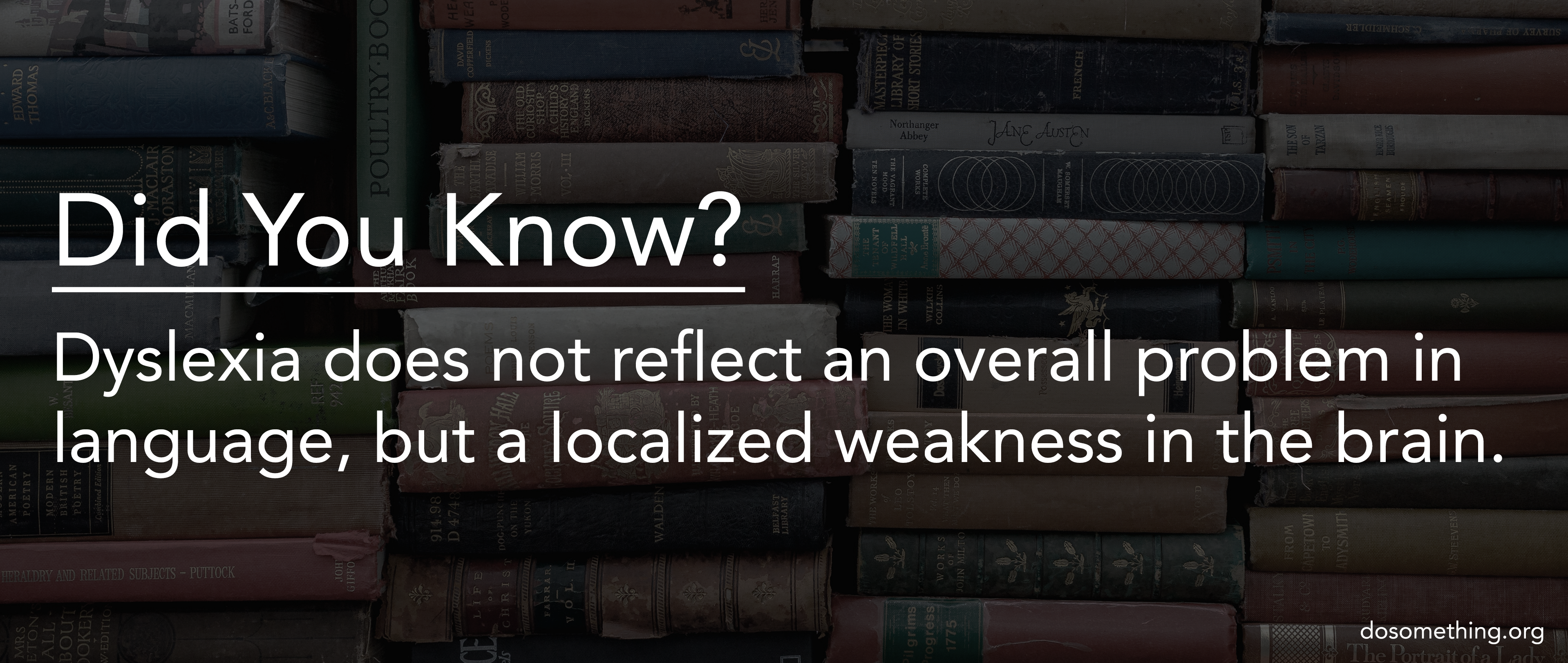 Dyslexia and language