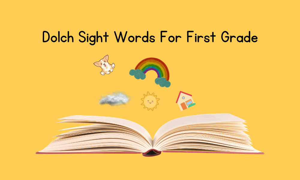 Dolch sight words first grade