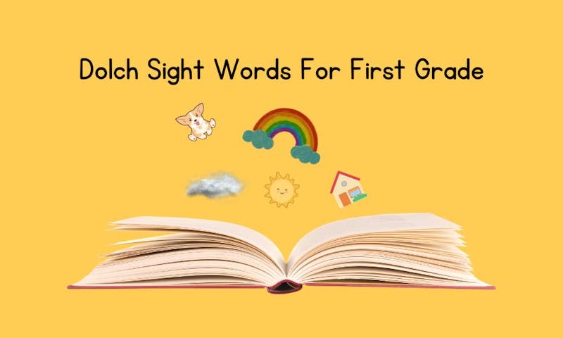 Dolch sight words first grade