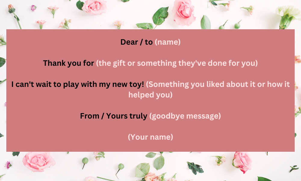 Thank you note examples