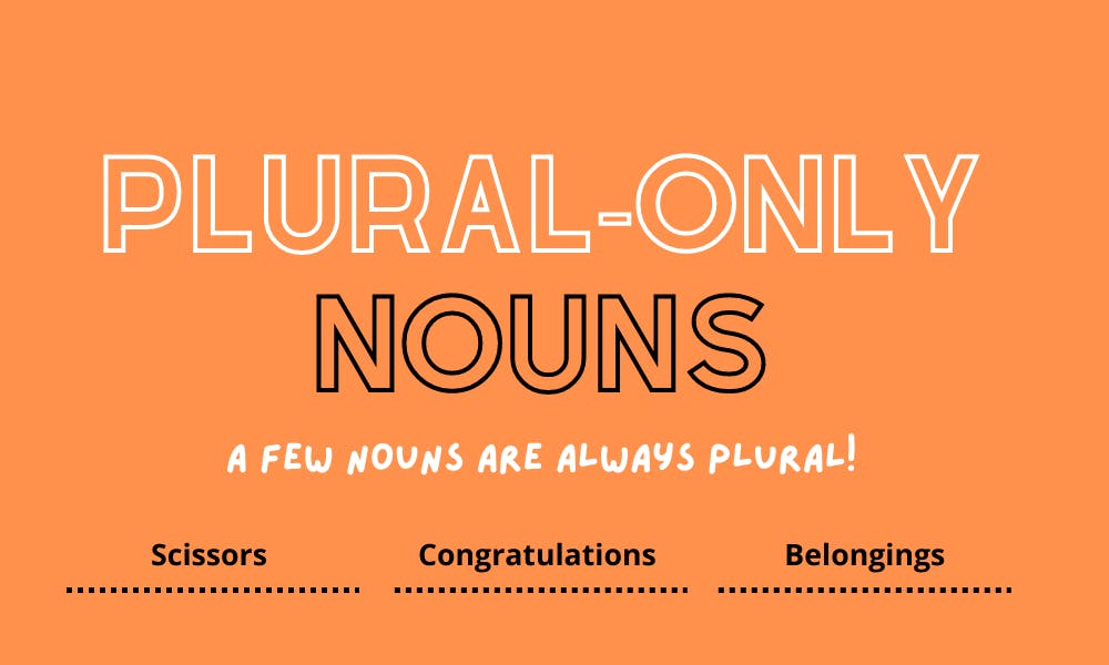 Plural Only Nouns Rules And Examples Grammar