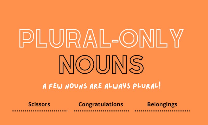 Plural-only noun examples