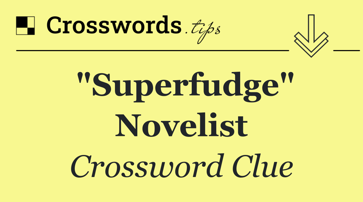 "Superfudge" novelist