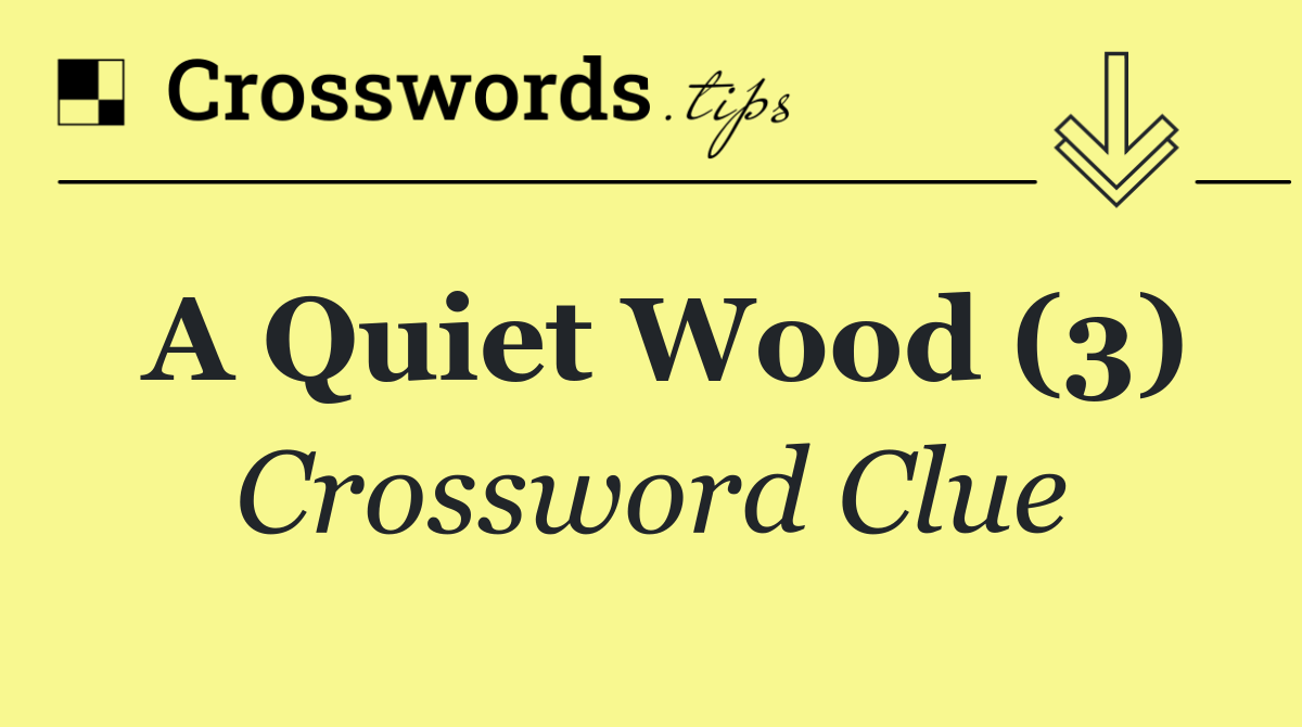 A quiet wood (3)