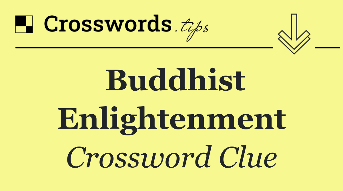 Buddhist Enlightenment