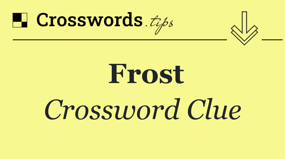 Frost