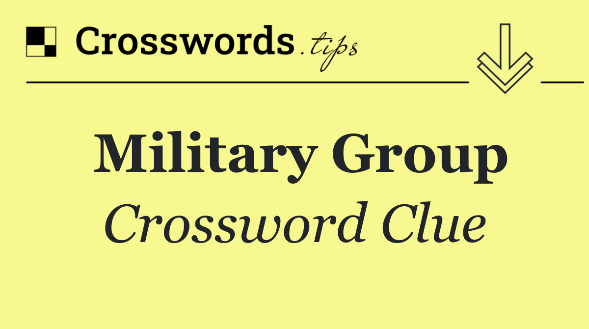 Military group