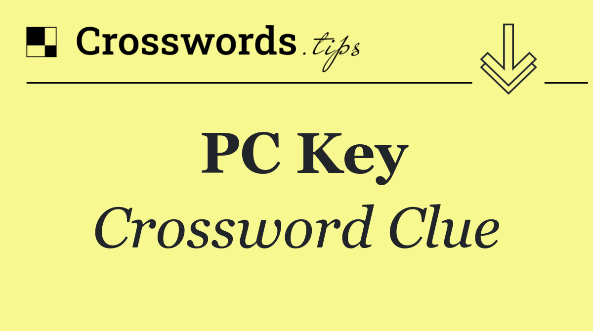 PC key