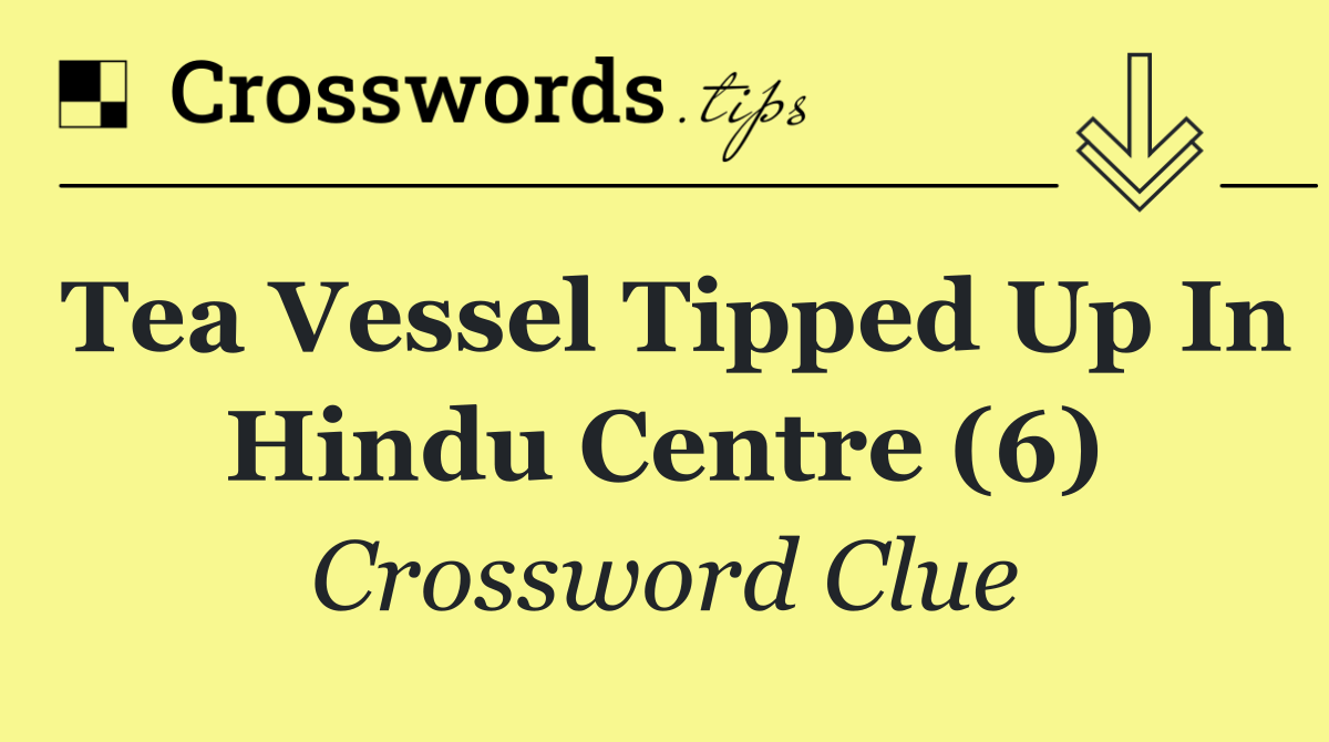Tea vessel tipped up in Hindu centre (6)