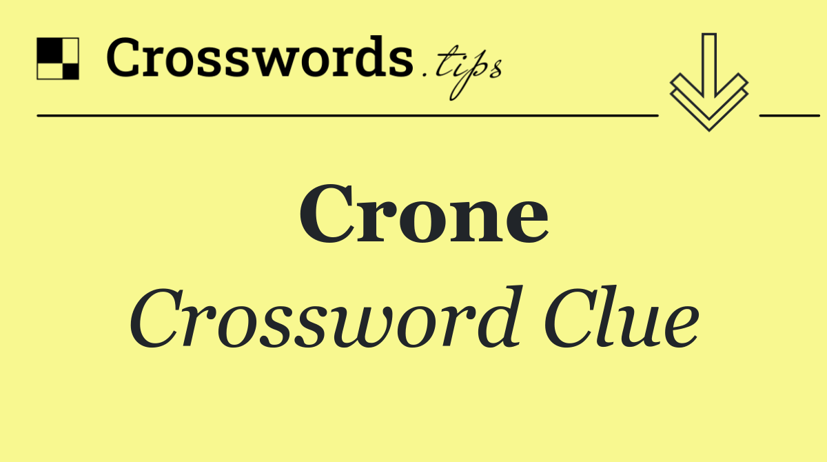 Crone