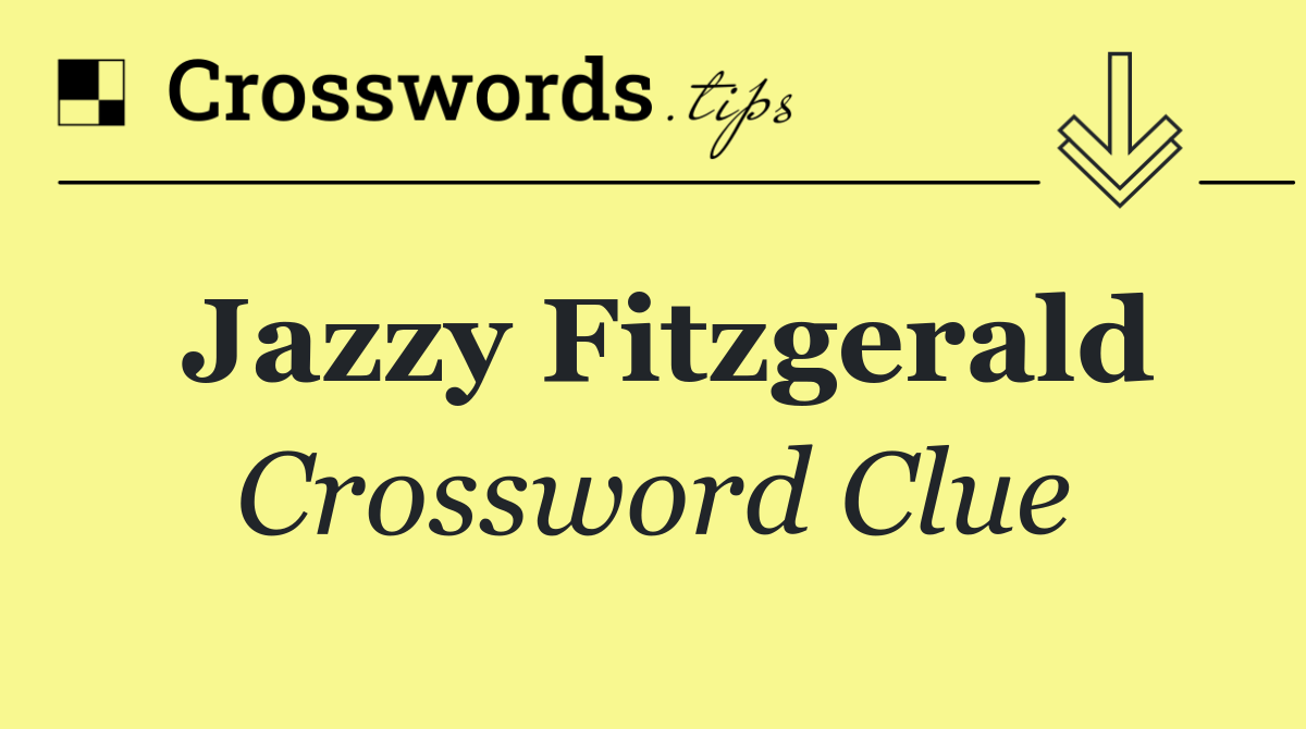 Jazzy Fitzgerald