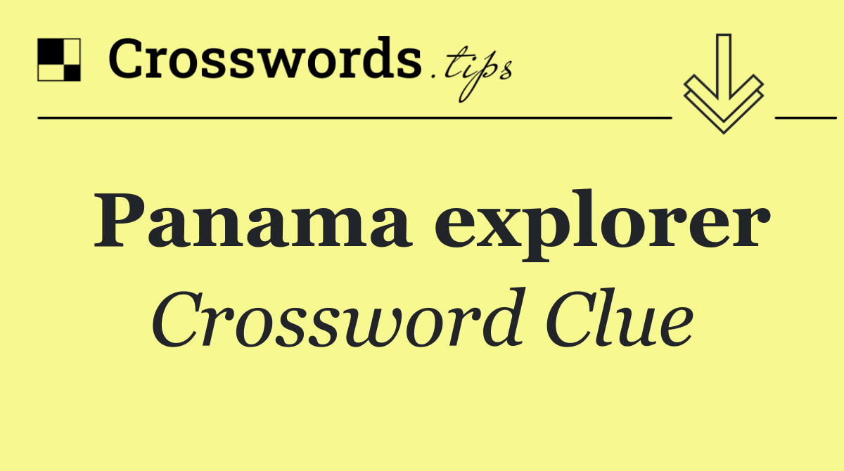 Panama explorer