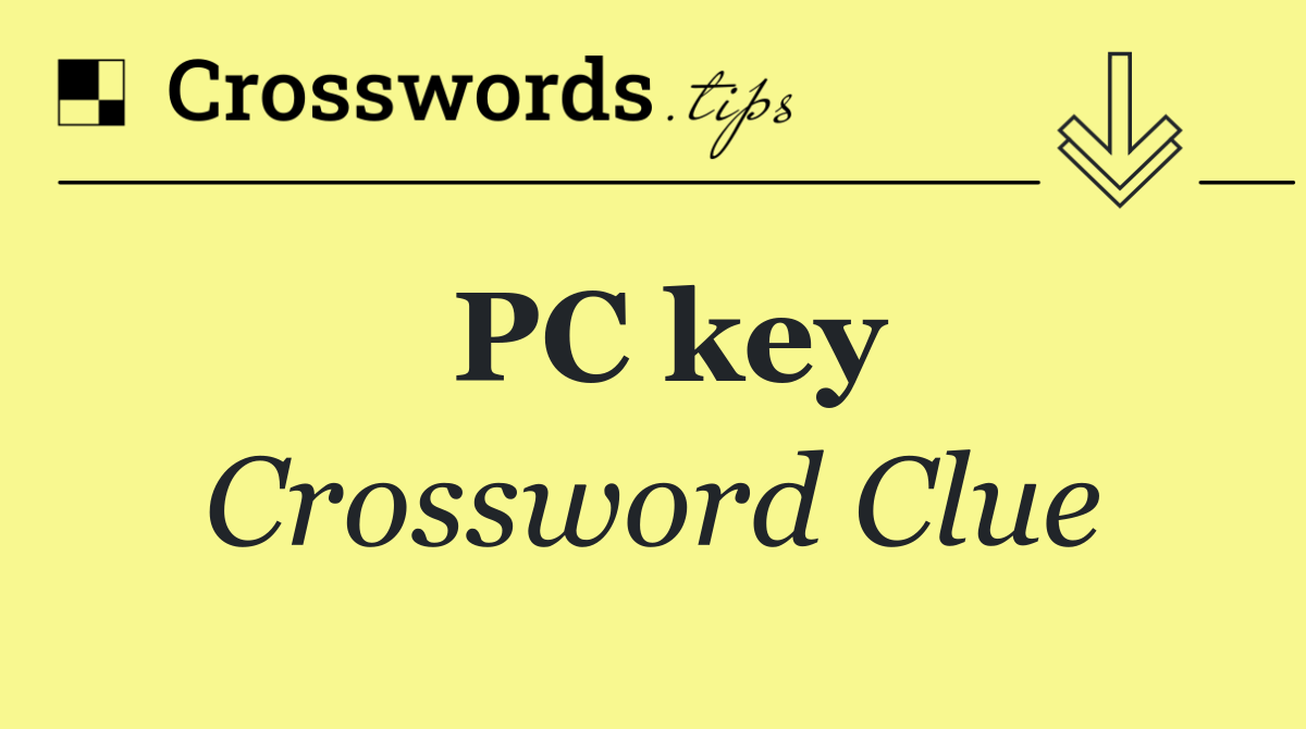 PC key
