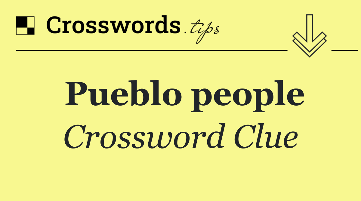 Pueblo people