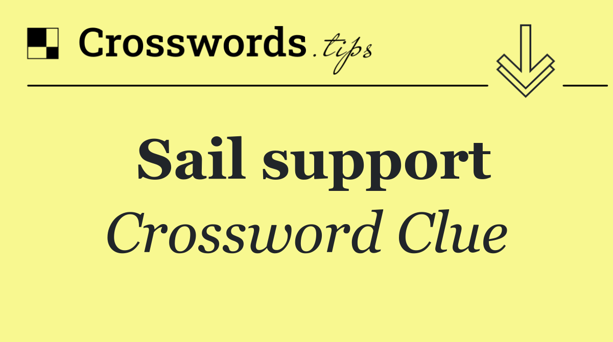 Sail support
