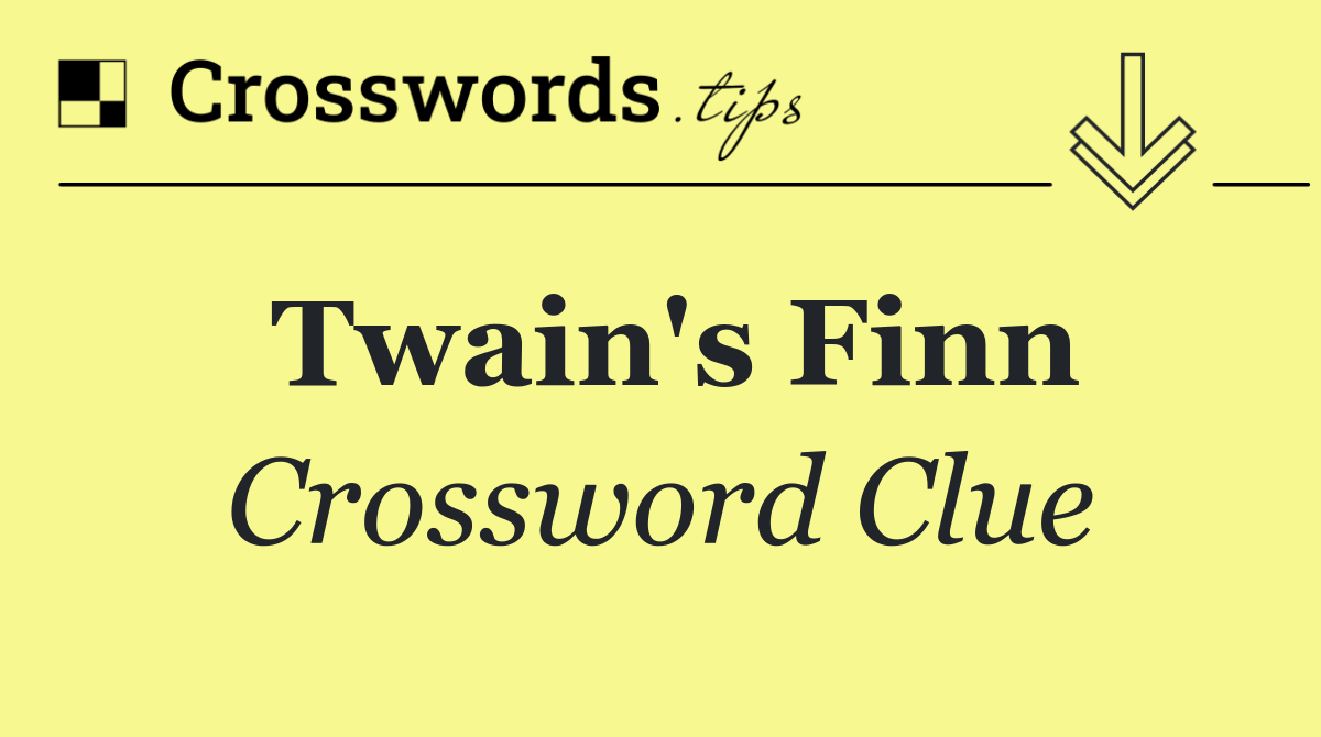 Twain's Finn