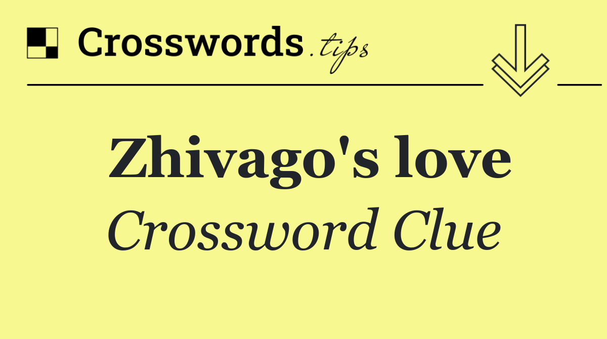 Zhivago's love