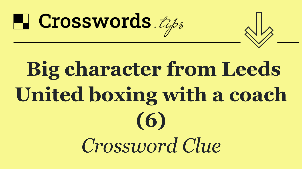 Big character from Leeds United boxing with a coach (6)