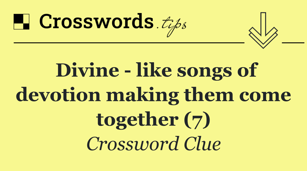 Divine   like songs of devotion making them come together (7)