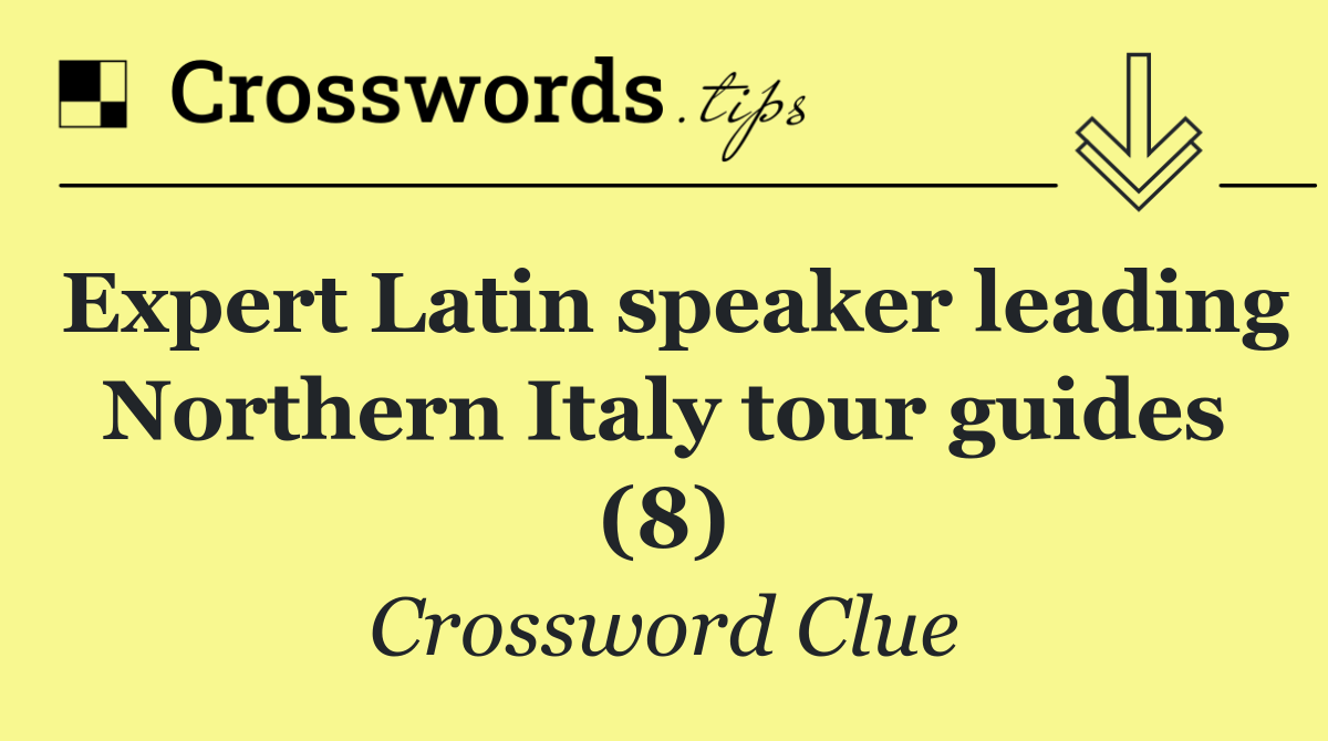 Expert Latin speaker leading Northern Italy tour guides (8)