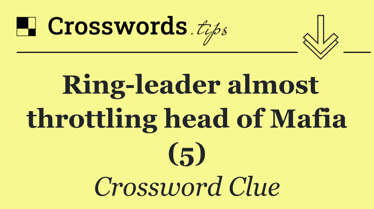 Ring leader almost throttling head of Mafia (5)