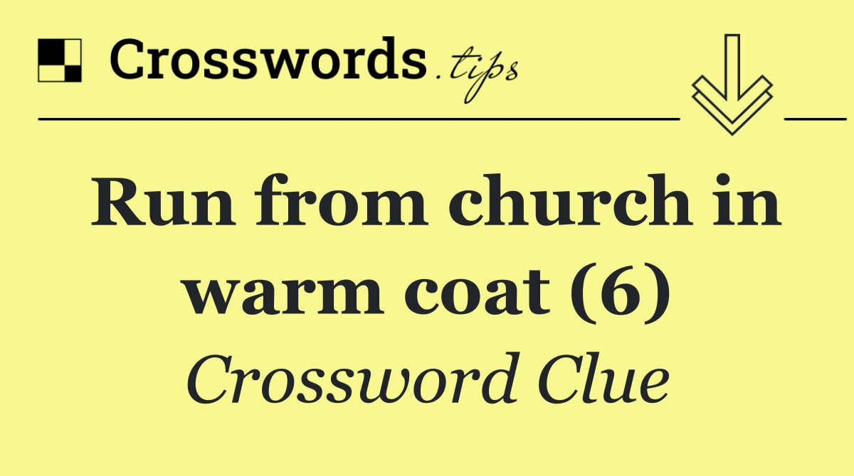 Run from church in warm coat (6)