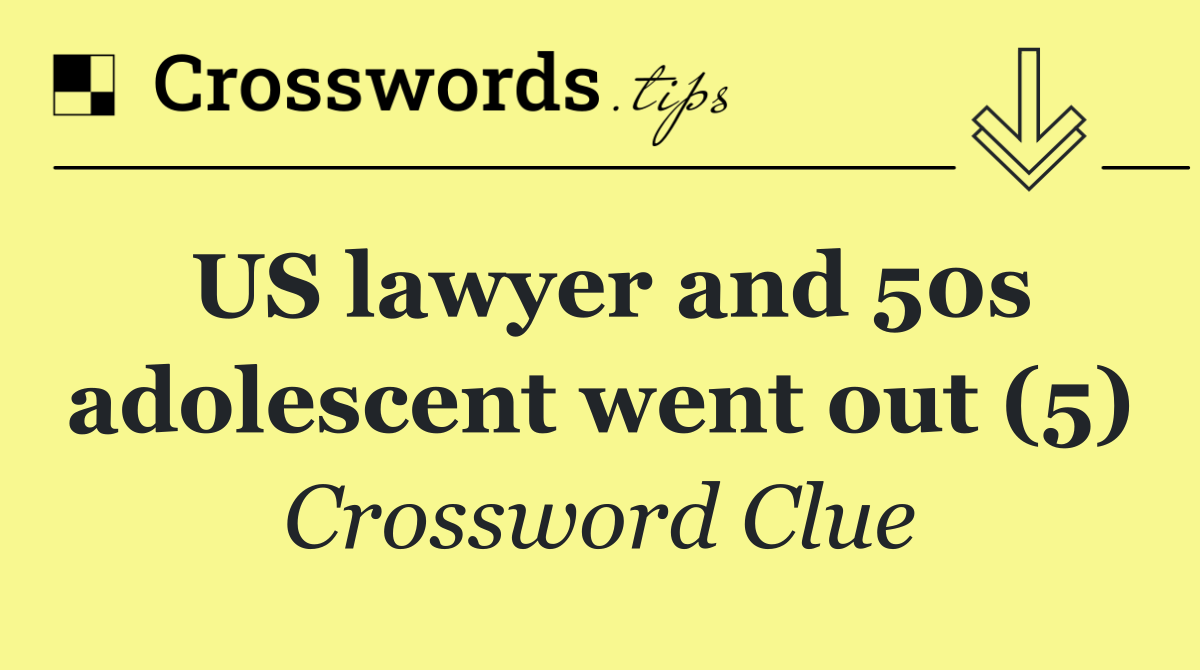 US lawyer and 50s adolescent went out (5)