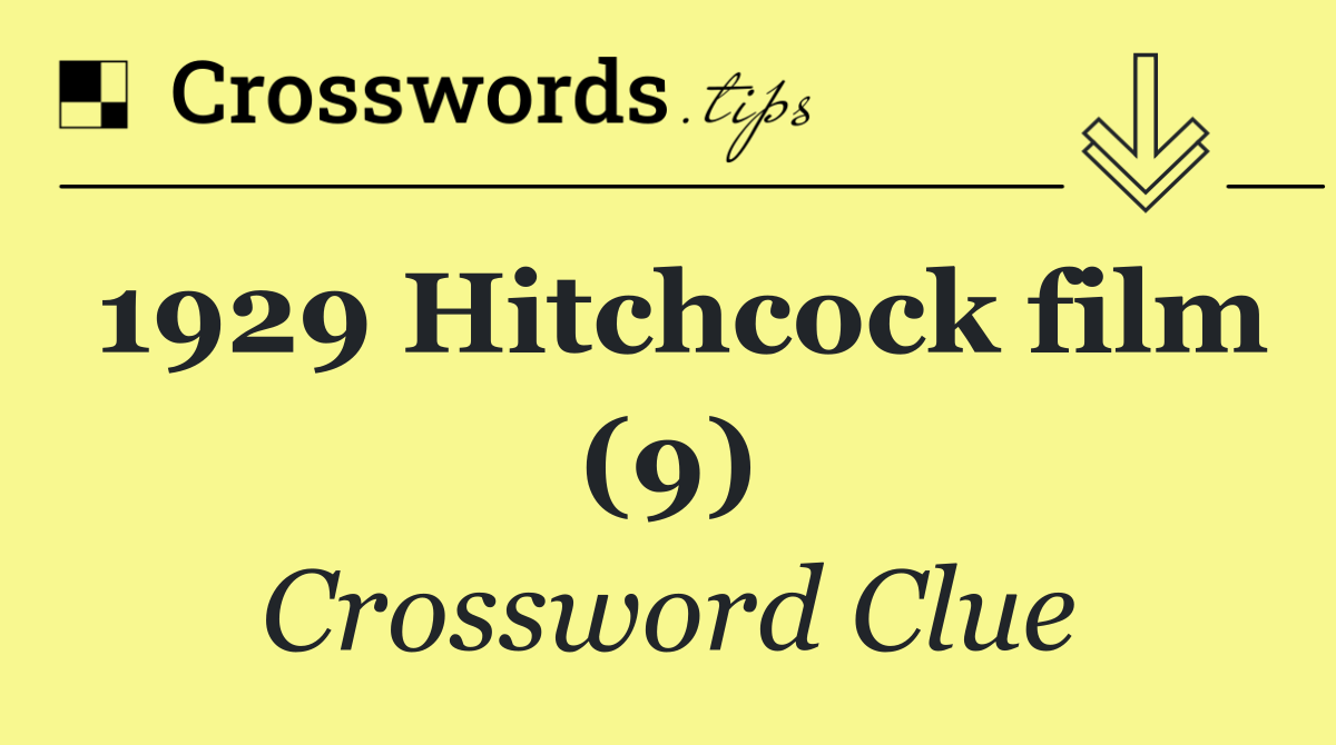 1929 Hitchcock film (9)
