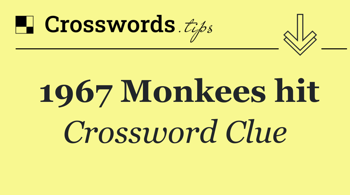 1967 Monkees hit
