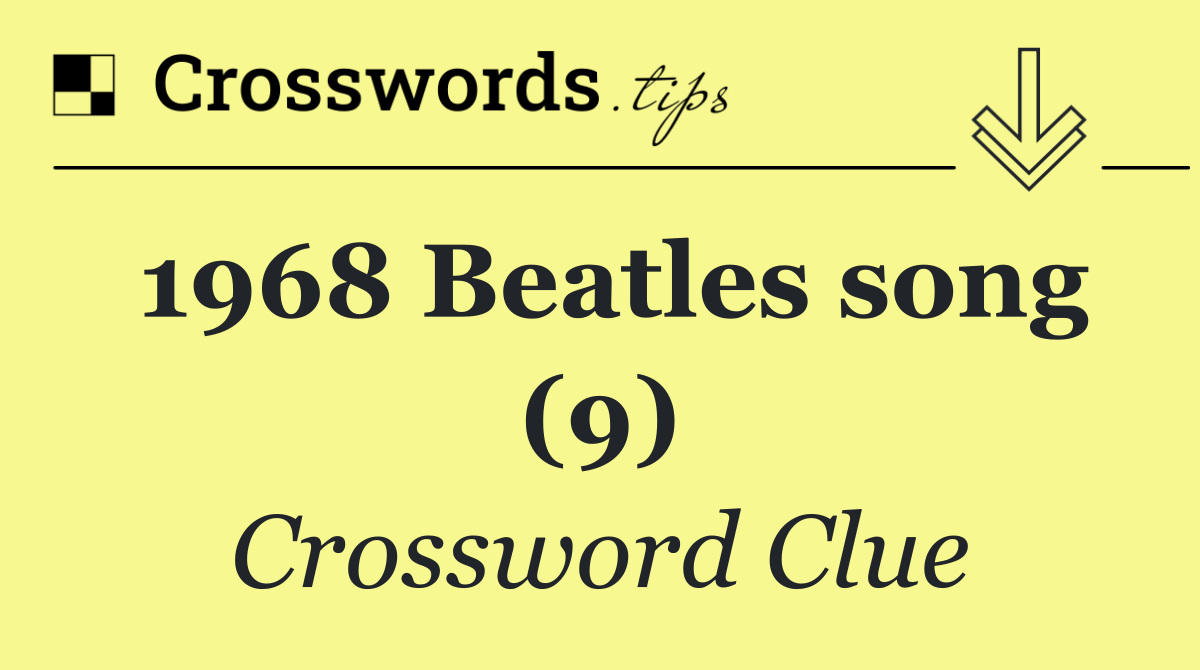 1968 Beatles song (9)