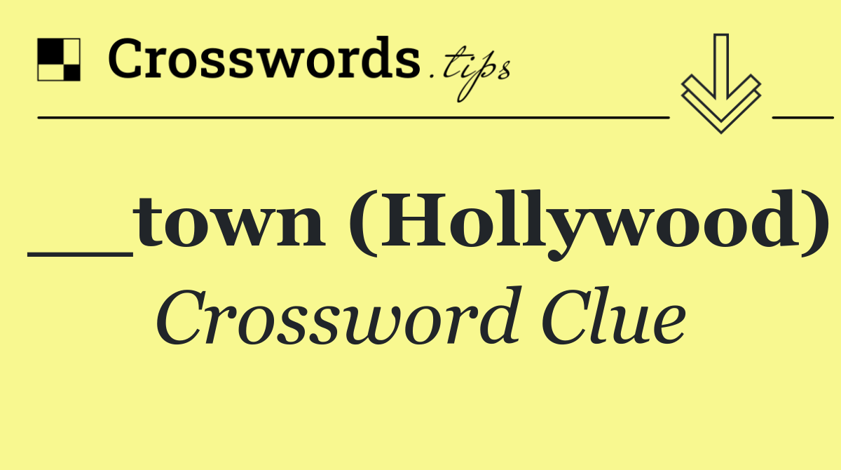 __town (Hollywood)