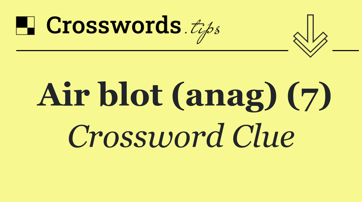 Air blot (anag) (7)