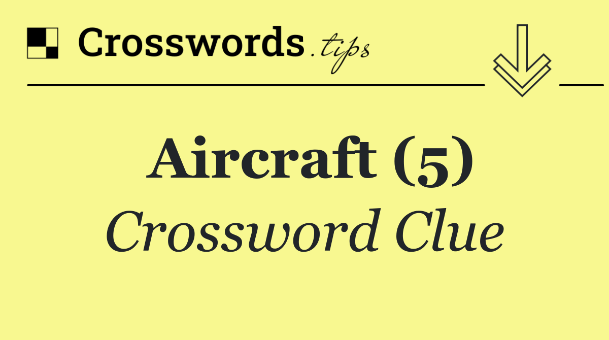 Aircraft (5)
