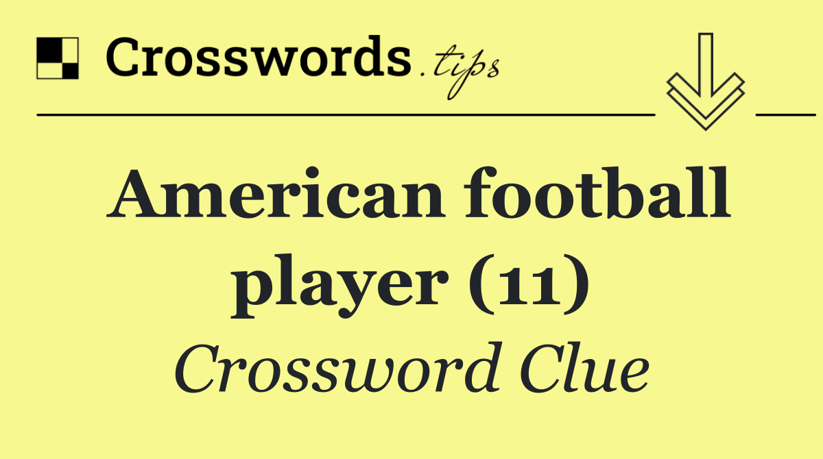 American football player (11)