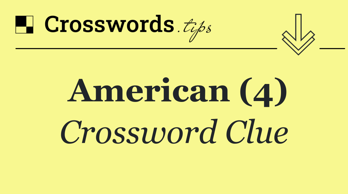 American (4)
