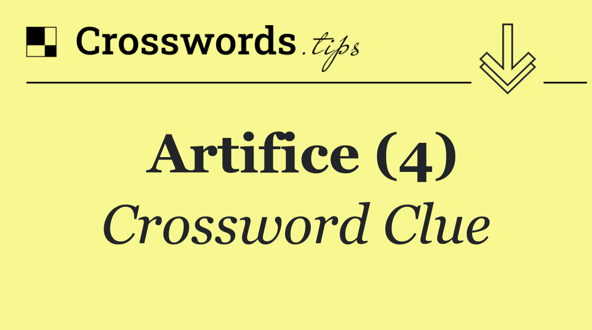 Artifice (4)