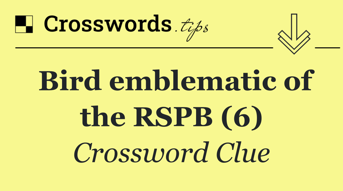 Bird emblematic of the RSPB (6)