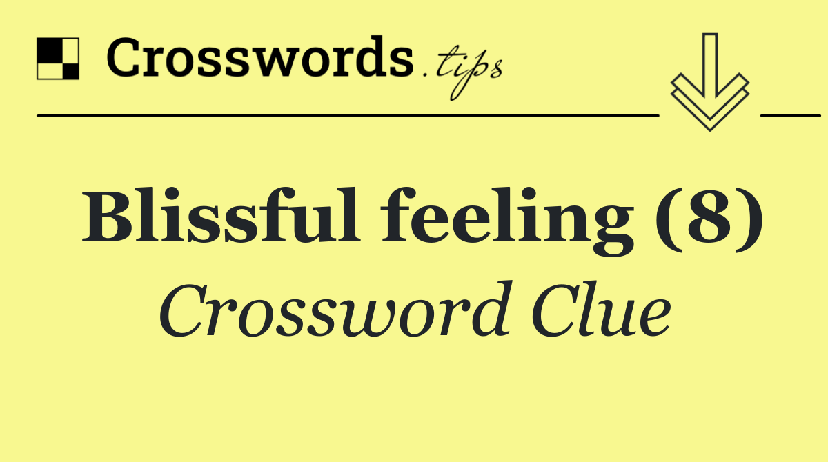 Blissful feeling (8)