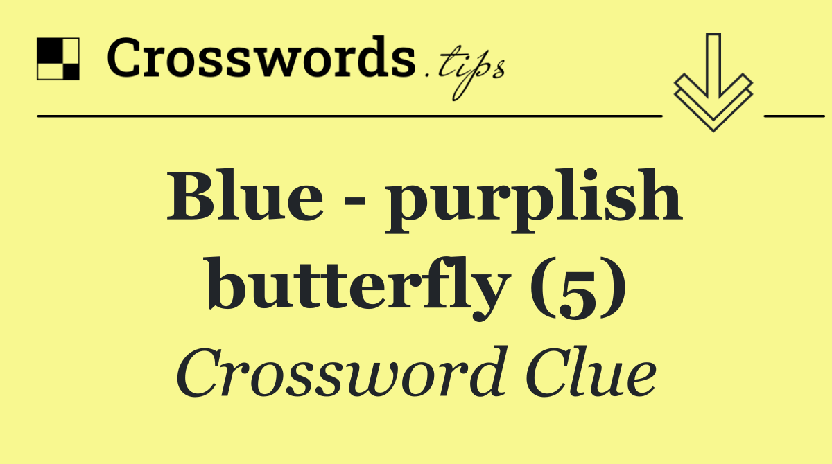 Blue   purplish butterfly (5)