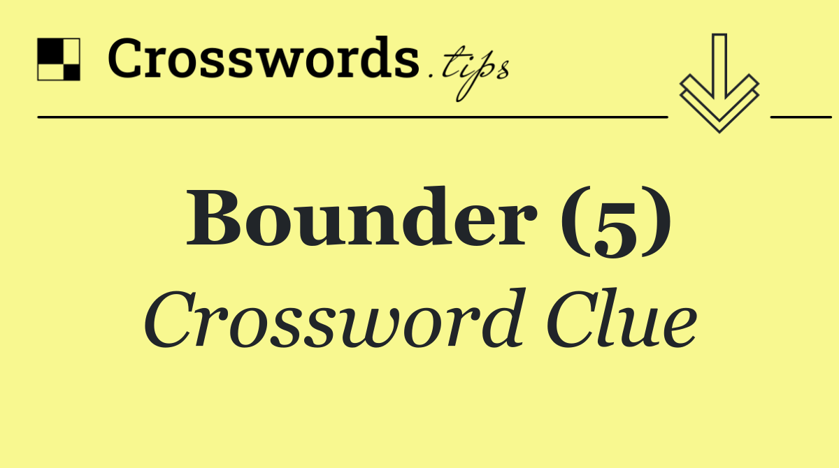 Bounder (5)