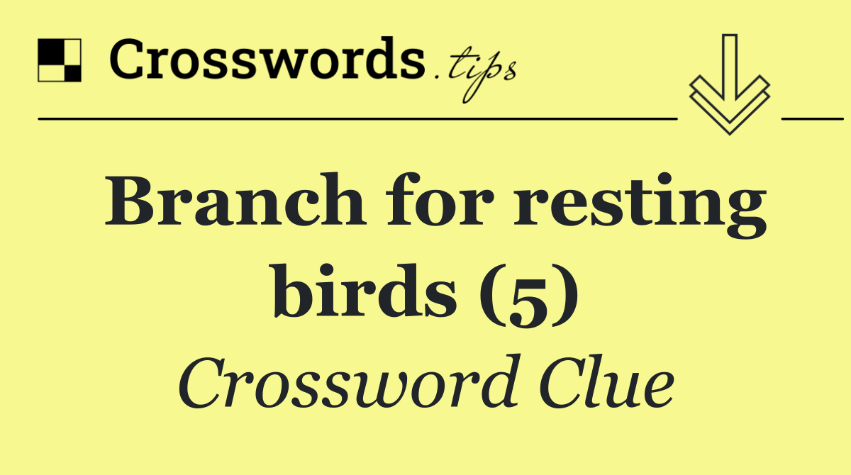 Branch for resting birds (5)