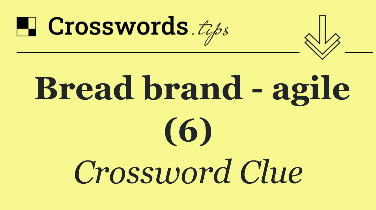 Bread brand   agile (6)